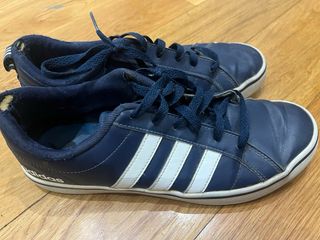 Zapatillas Adidas Azul y Blanco Talla 40