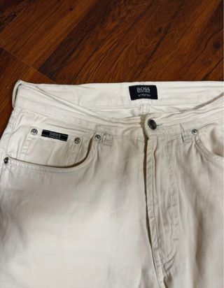 Jeans Hugo Boss Vintage Crema Uomo Qualità Premium