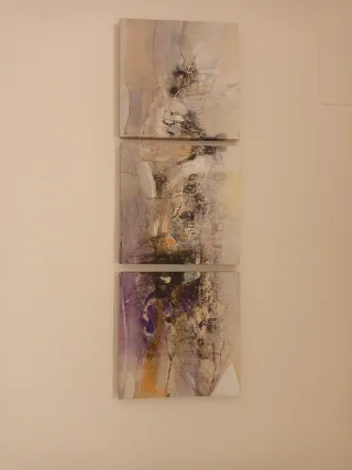 3 Quadri Astratti Decorativi