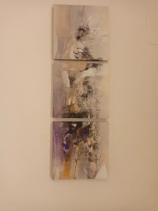 3 Quadri Astratti Decorativi