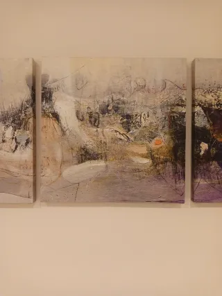 3 Quadri Astratti Decorativi