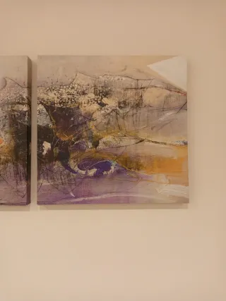 3 Quadri Astratti Decorativi