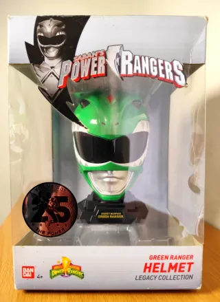 Bandai Power Rangers Casco Ranger Verde Legacy