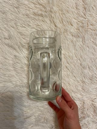 Boccale di birra in vetro Paulaner München 1 litro