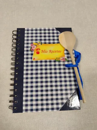 Cuaderno para apuntar recetas