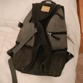 Mochila RH Road House Negra y Gris
