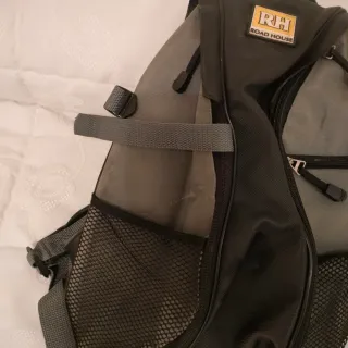 Mochila RH Road House Negra y Gris