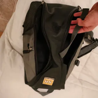 Mochila RH Road House Negra y Gris