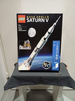 Lego Ideas 92176 Saturn V Apollo Nasa, nuovo