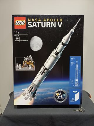 Lego Ideas 92176 Saturn V Apollo Nasa, nuovo