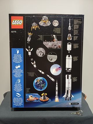 Lego Ideas 92176 Saturn V Apollo Nasa, nuovo