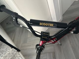 Patinete Scooter Rojo Ruedas Grandes