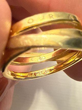 Anillo Pandora Oro Talla 60