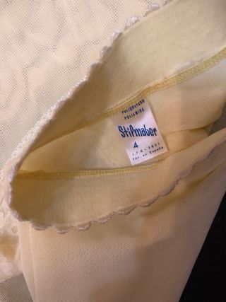 Faja vintage amarilla alta compresión