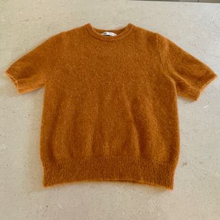Jersey Zara manga corta naranja Talla XL