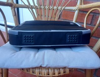 Bolso para portátil negro y gris