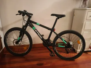 Bicicleta 24' B'TWIN Negra