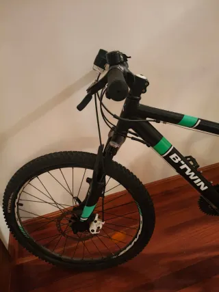 Bicicleta 24' B'TWIN Negra