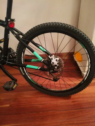 Bicicleta 24' B'TWIN Negra