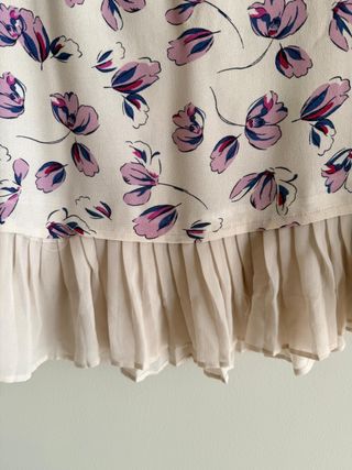 Blusa Maddison floral volantes Talla XL