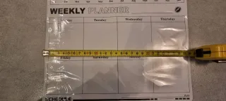 Lavagna settimanale magnetica