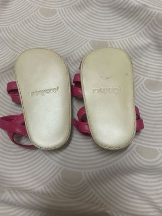 Sandalias Mayoral Bebé Rosa Mariposa