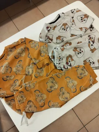 Tutine Disney Baby: Simba e Chip & Dale