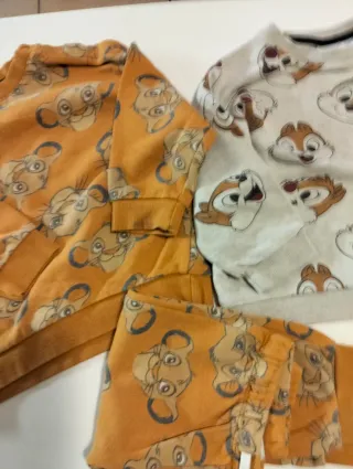 Tutine Disney Baby: Simba e Chip & Dale