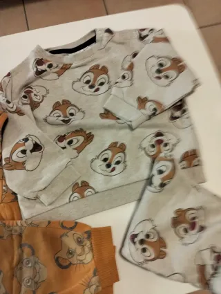 Tutine Disney Baby: Simba e Chip & Dale