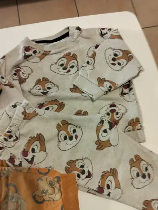 Tutine Disney Baby: Simba e Chip & Dale