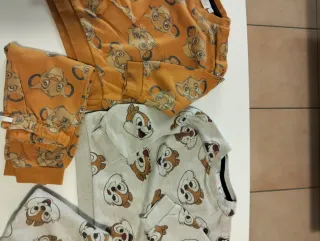 Tutine Disney Baby: Simba e Chip & Dale