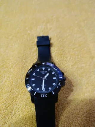 Reloj imitación Tissot Pulsera Negro