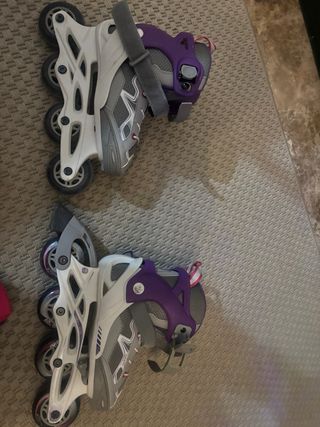 Patines en línea Oxelo niña + protecciones