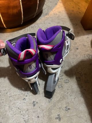 Patines en línea Oxelo niña + protecciones