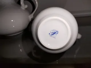 Juego de té porcelana 3 piezas