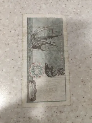 Banconote 5000 Lire Banca d'Italia