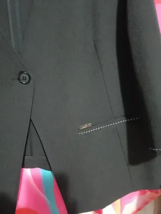 Giacca Lizalù Made in Italy Nera Tg 52