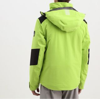 EA7 Giacca da sci uomo verde fluo