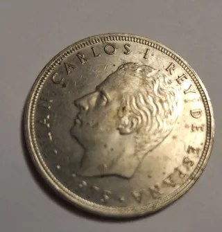 Moneda 100 Pts Juan Carlos I Rey de España 1975