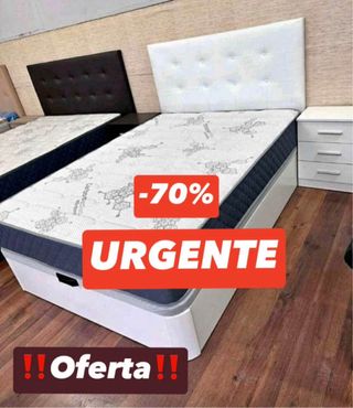 Canapé y Colchón -70% Oferta Urgente
