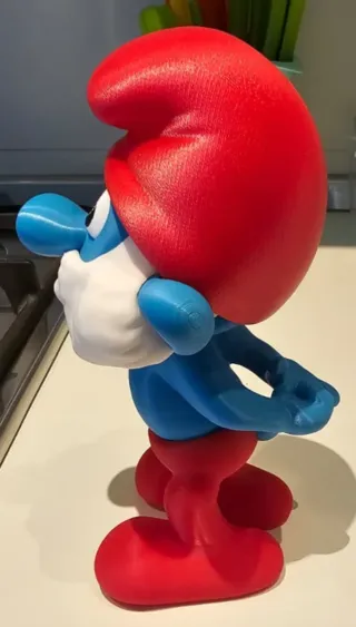 Statua Grande Puffo 3D