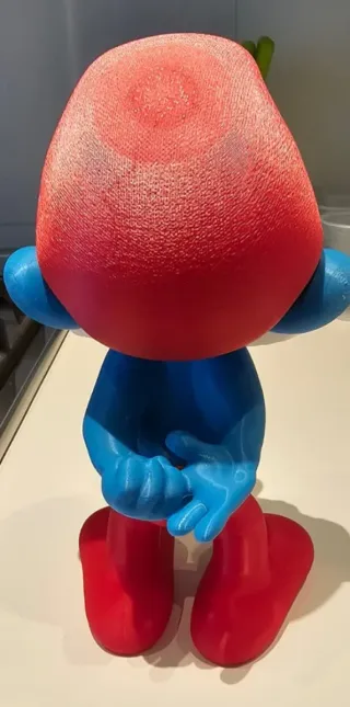 Statua Grande Puffo 3D