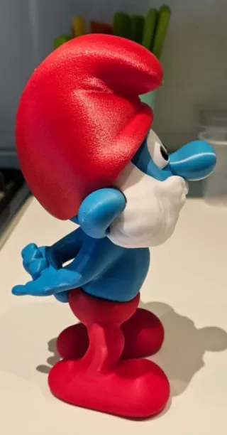 Statua Grande Puffo 3D