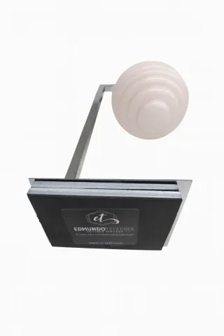 Candeeiro de mesa vintage opalino