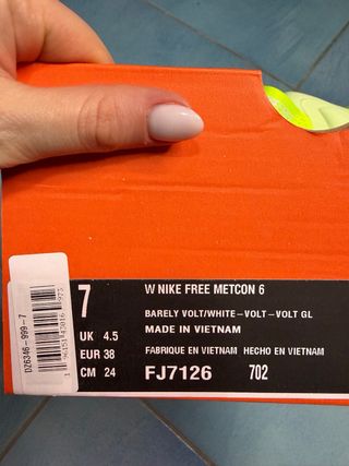 Nike Free Metcon 6 per CrossFit