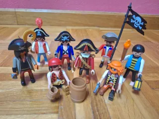 Lote Playmobil Piratas
