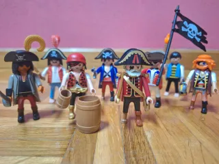Lote Playmobil Piratas
