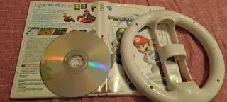 Gioco nintendo wii super Mario Kart + Volante