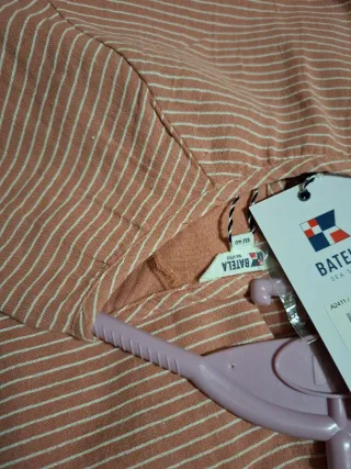 Blusa Batela rayas rosas talla única