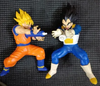Muñecos Dragon Ball Z Goku y Vegeta